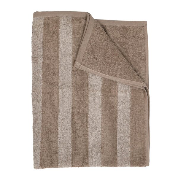 Fondaco Stripe badehåndkle 70x140 cm lin