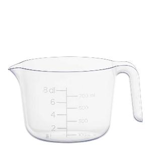 Gastromax Målebeger 0,8L klar