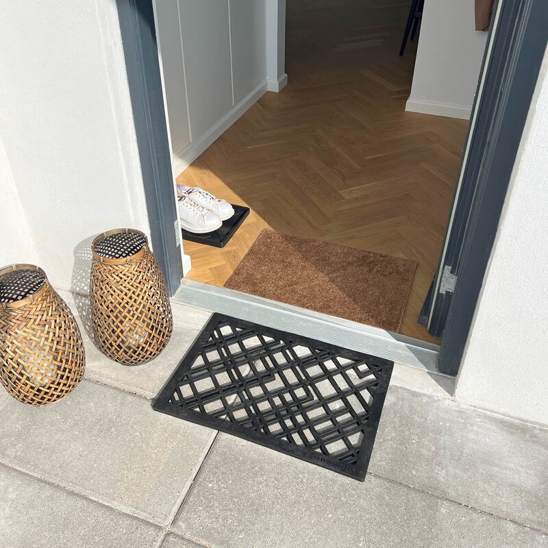 Tica Copenhagen Unicolor gulvmatte 40x60 cm cognac