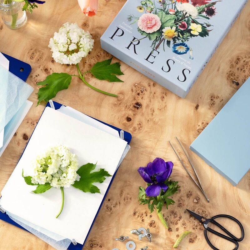 Printworks Blomsterpresse 23,5x17,5 cm beige/multi