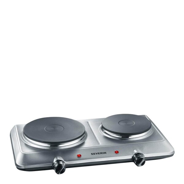 Severin Kokeplate dobbel DK1014 2500W rustfritt stål