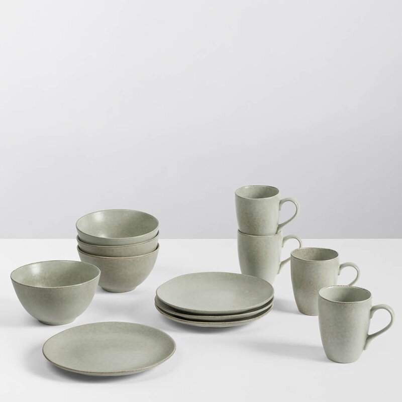 Broste Copenhagen Nordic Marsh frokostsett 12 deler