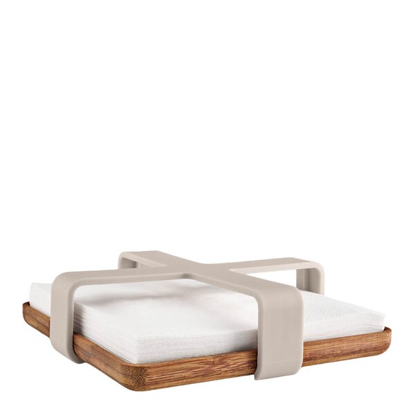 Eva Trio Nordic Kitchen serviettholder 19 cm sand