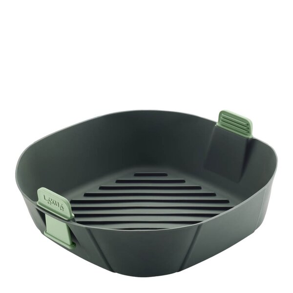 Lékué Silikonkurv XL til airfryer 25x25 cm grå