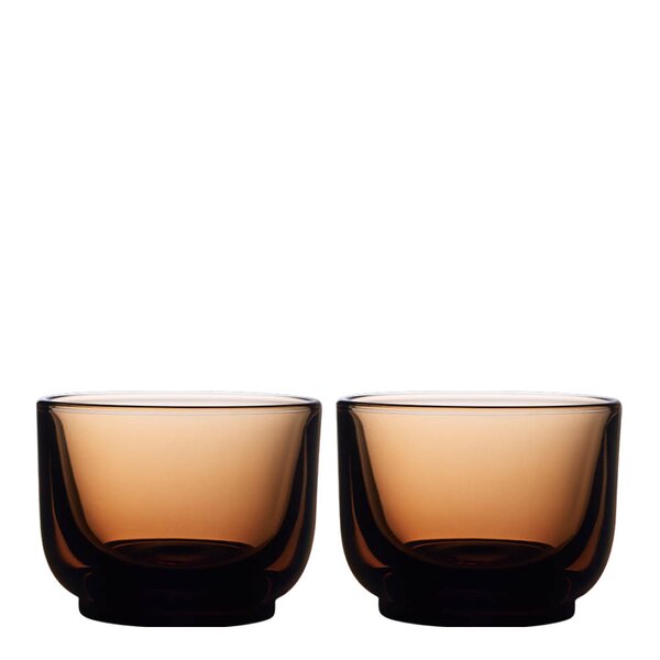 Fellow - Pirch cortado glass 13 cl 2 stk Amber