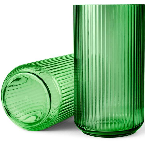 Lyngby Porcelæn Vase h38 cm grønn