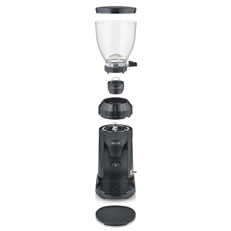 Graef Kaffekvern CM8002 elektrisk 350 g matt svart