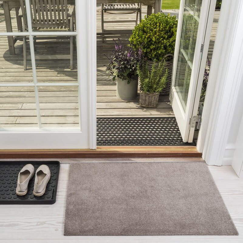 Tica Copenhagen Unicolor gulvmatte 90x60 cm sand/beige