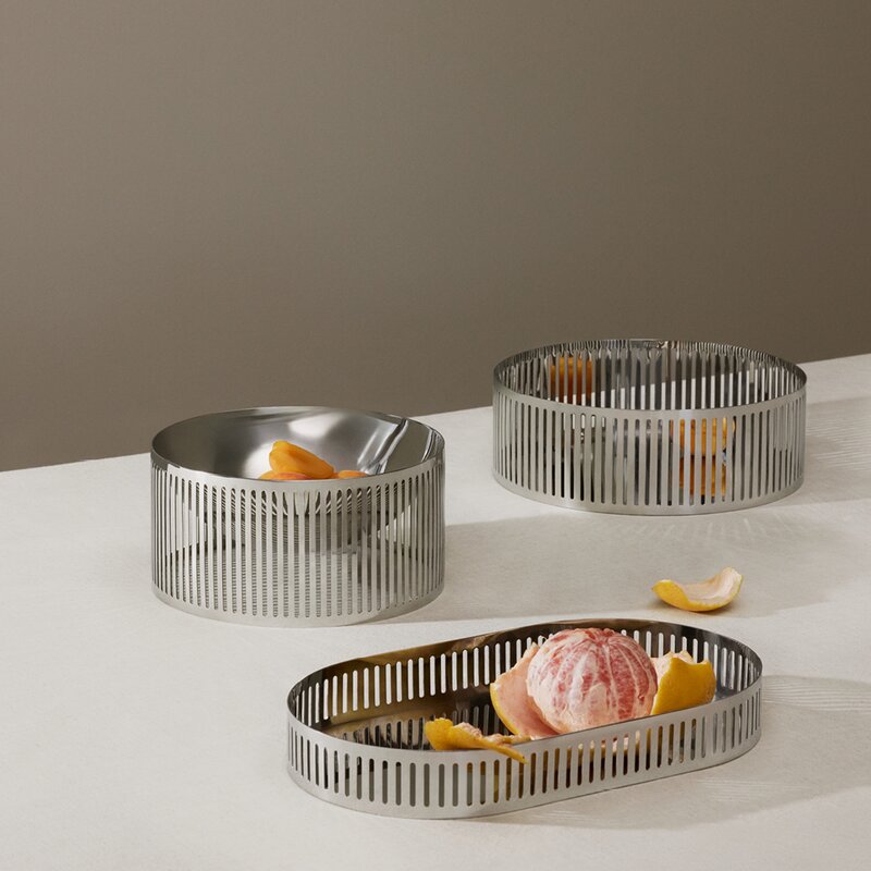 Stelton Orlo serveringsbrett 30x17x4 cm stål