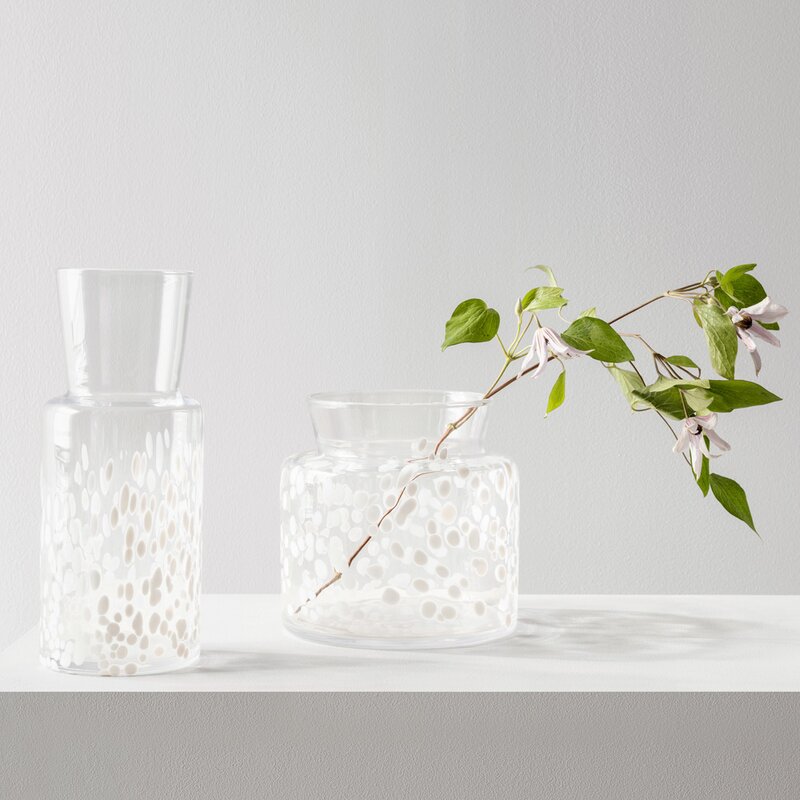 Kosta Boda Meadow vase 30 cm Vinter