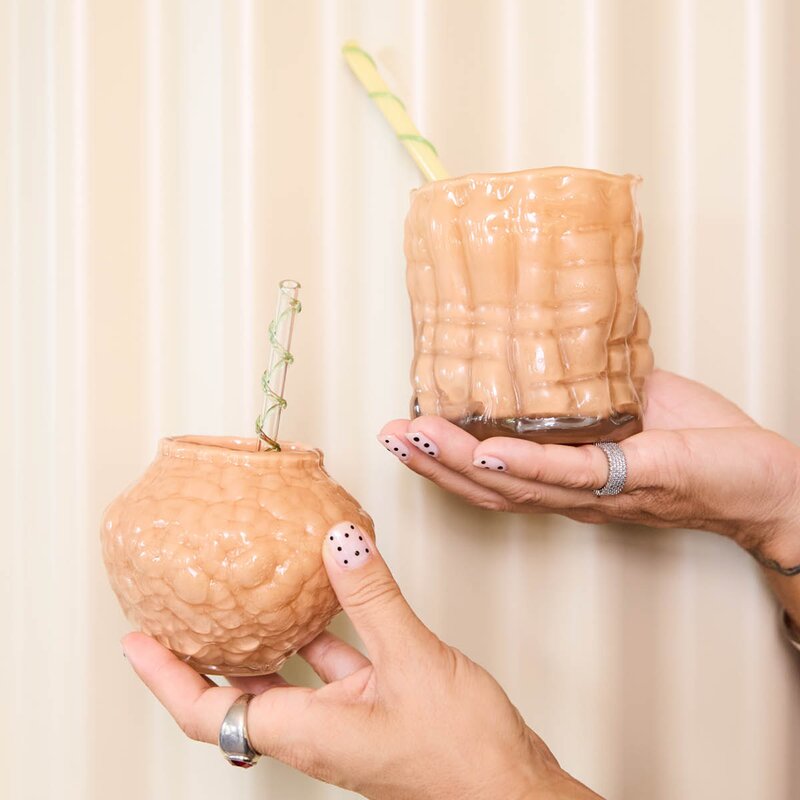 ByOn Laranne lyslykt S 10 cm Fersken