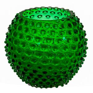 Klimchi Hobnail vase 25 cm dark green