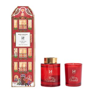 Holmen Ferano gavesett diffuser og duftlys juleduft 6,7x6,7x24 cm