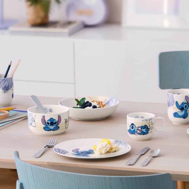 Villeroy & Boch Kiddy Disney barnebestikk 4 deler Stitch