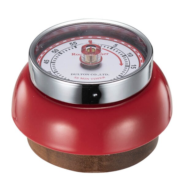 Modern House Dulton timer Ø7 cm mørk rød