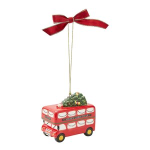 Spode Christmas Tree juletrepynt dobbeldekker