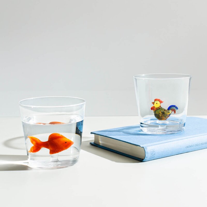 Ichendorf Milano Animal Farm vannglass 35 cl fisk