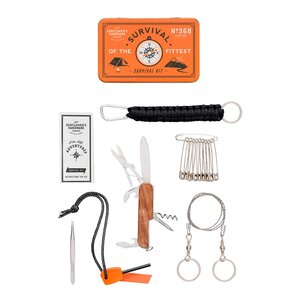 Gentlemen-s Hardware Overlevelsekit i boks oransje
