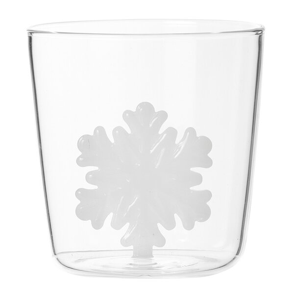 Stiernholm – Jul vannglass med figur 35 cl snøfnugg