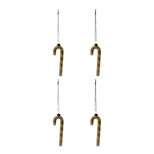 House Doctor Stik julepynt 4 stk gull