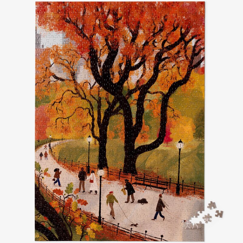 Printworks Autumn Leaves puslespill 1000 brikker