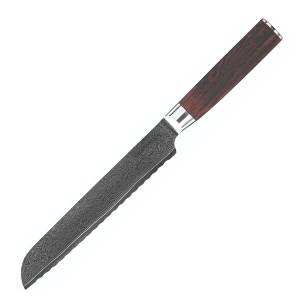 Gladkokken Damascus brødkniv 30 cm