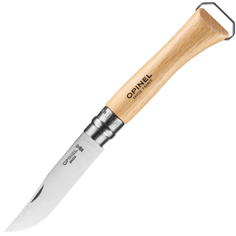 Opinel Tradition N°10 lommekniv med korketrekker 10 cm bøk