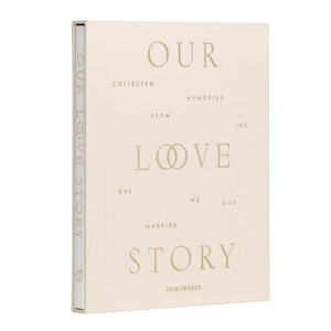 Printworks Our Love Story bryllupsjournal