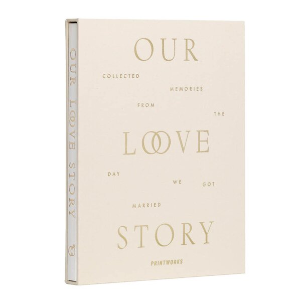 Printworks Our Love Story bryllupsjournal