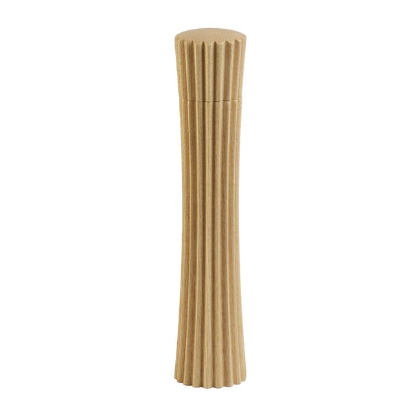 Legnoart Pleats salt- og pepperkvern keramisk 26 cm lys asketre