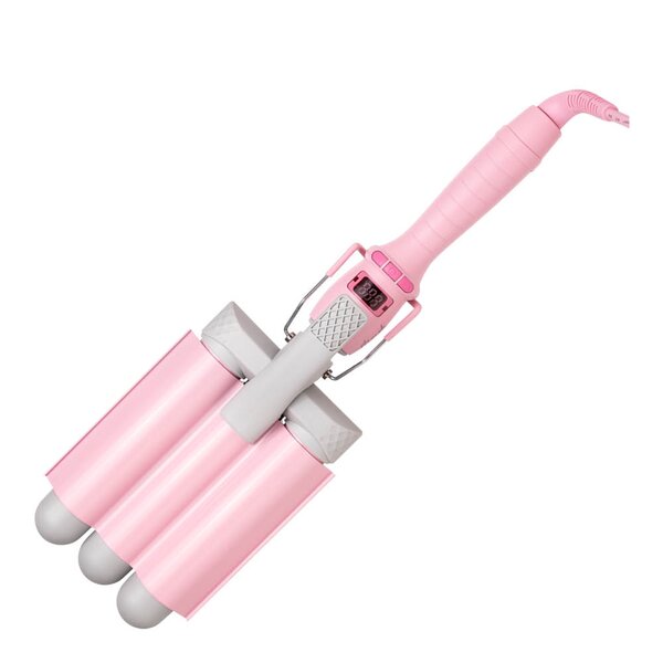 Mermade Pro bølgetang trippel 32 mm rosa