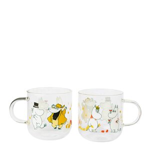 MoominArabia Mummi glass 30 cl 2 stk Kjærlighetsgave