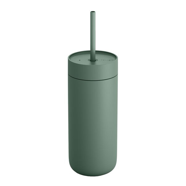 Fellow – Carter Cold Desert Capsule tumbler med sugerør 475 ml smoke green