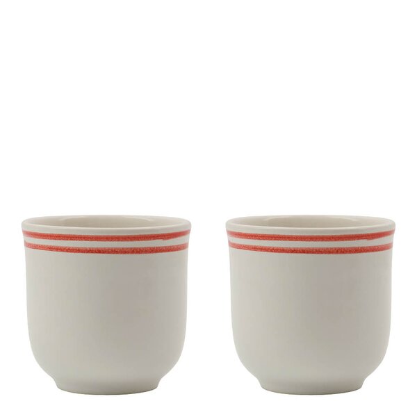 Nicolas Vahé Bistro krus 30 cl 2 stk rød/hvit