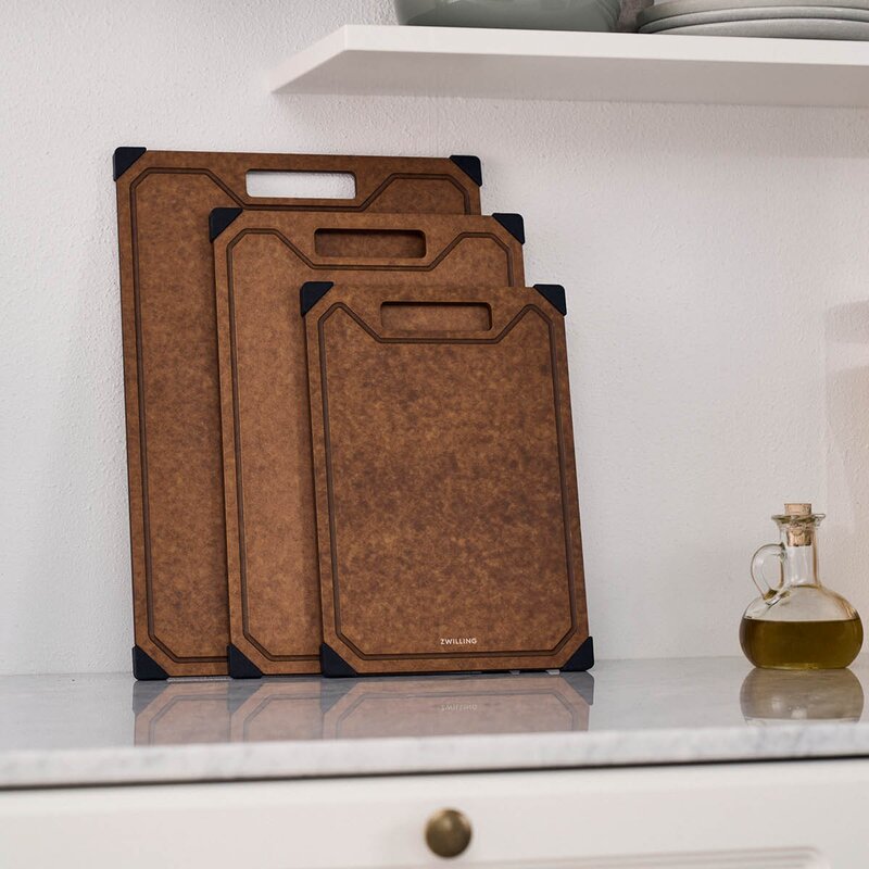 Zwilling Skjærefjøl i trefiber 37x25 cm brun