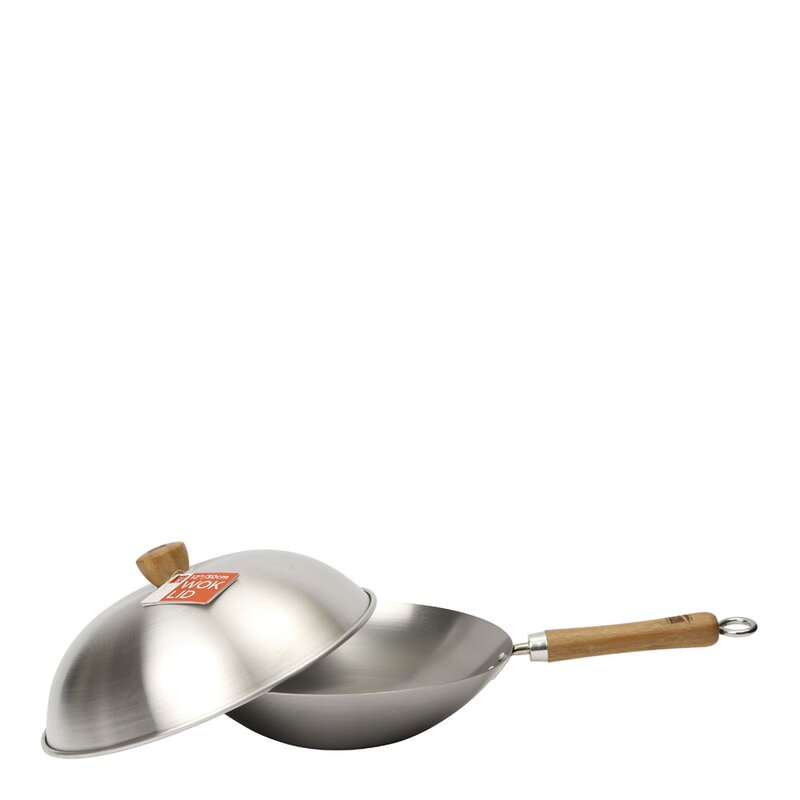 Dexam Wok lokk 32 cm (for wokpanne 36 cm)