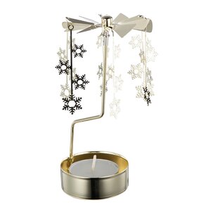 Holmen Istind telysholder 6,5x13,5 cm gull
