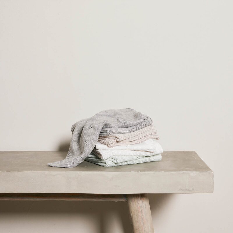 Lene Bjerre Caia oppvaskklut 28x28 cm 2 stk sand