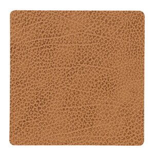 LIND DNA Square Hippo glassbrikke 10x10 cm natur