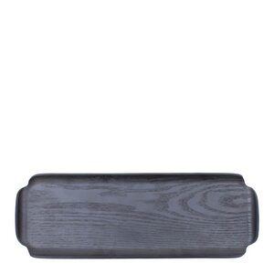 Bosign Leaf trebrett vann- og oljeavvisende 33x11,5 cm svart