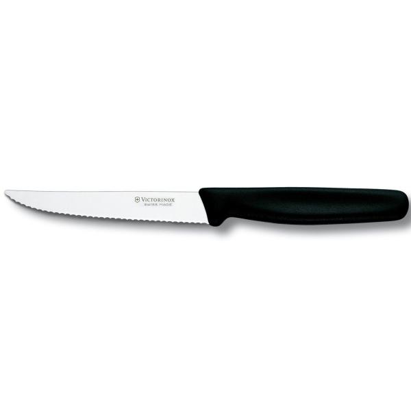 Victorinox Swiss Classic biffkniv 11 cm svart