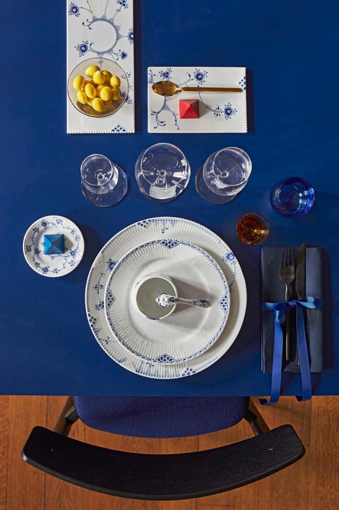 Royal Copenhagen Blue Elements serveringsbrett 18 cm