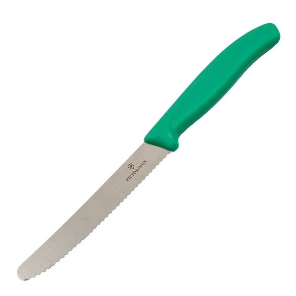 Victorinox - Swiss Classic tomatkniv 11 cm grønn