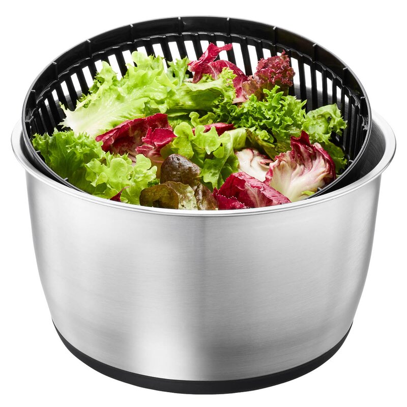 Gefu Push It salatslynge 5 L stål