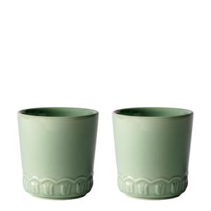 PotteryJo Tulipa kopp 20 cl 2 stk verona green