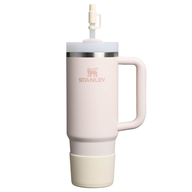 Stanley Quencher bunn-og sugerørbeskyttelse 3 stk cream