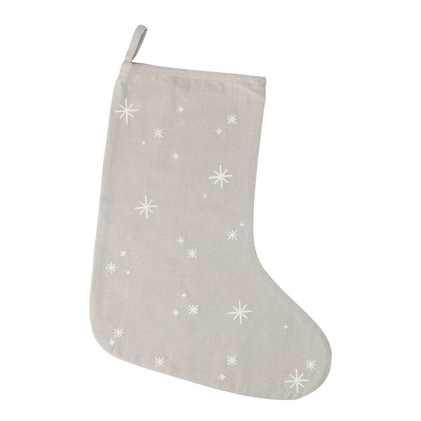 Juna Christmas Fable julestrømpe 45 cm sand