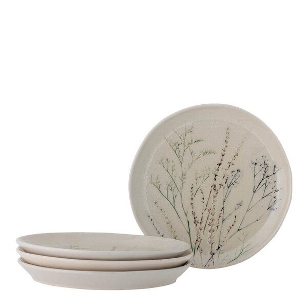 Bloomingville - Bea tallerken 27,5 cm 4 stk planter