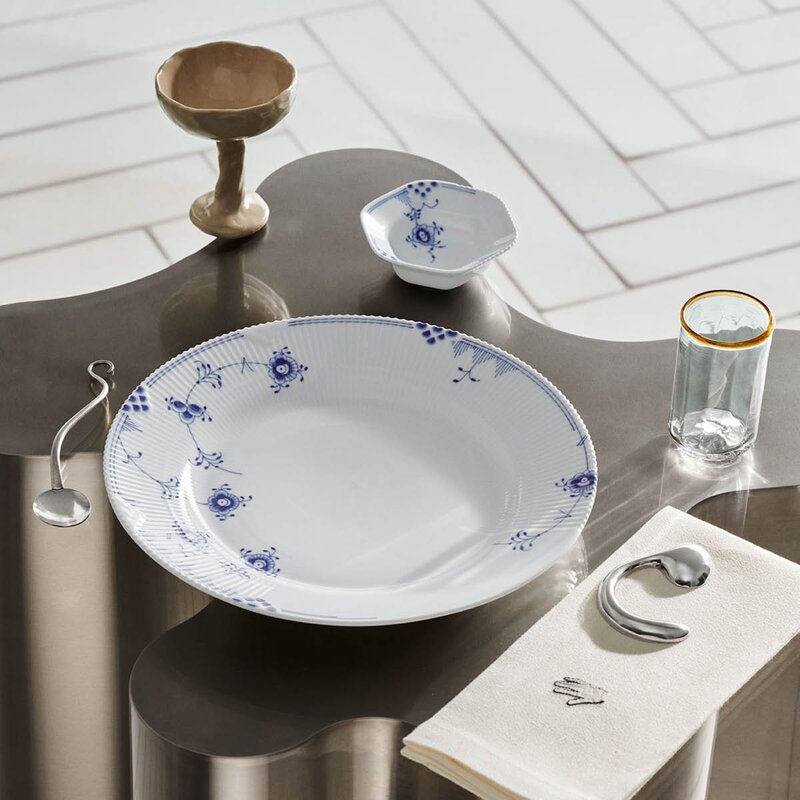 Royal Copenhagen Blue Elements tallerken 27 cm