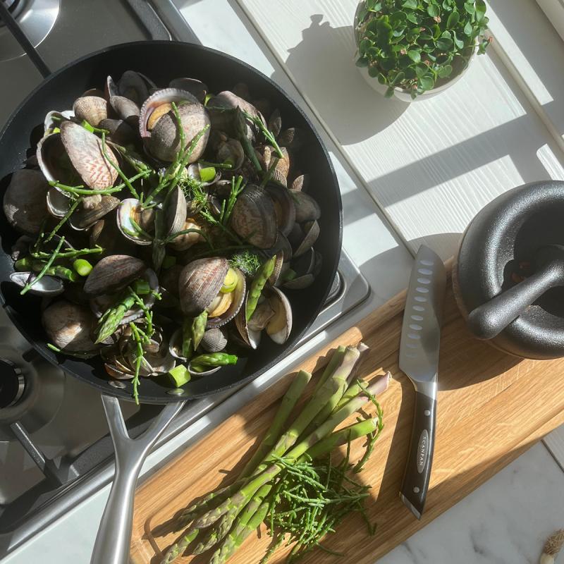 Scanpan PRO S+ stekepanne 32 cm svart